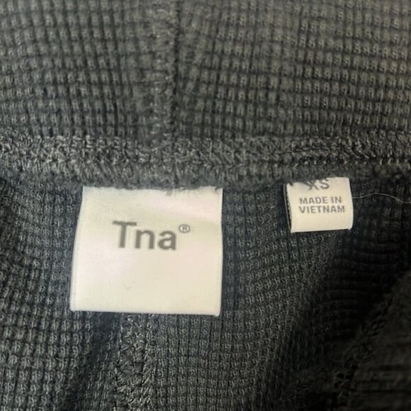 TNA Aritzia waffle knit thermal joggers Sz XS - Picture 10 of 15